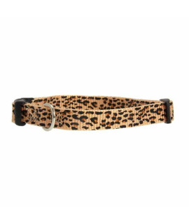 East Side Collection Animal Print Dog Collar - Cheetah